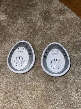 Ss-1200-bx Homedics Noise Machine Portable With 4 Relaxing Sounds For Travel Home Auto Off Timer