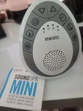 Ss-1200a Homedics Soundspa Mini Portable Sound Machine 4 Soothing Sounds No Box