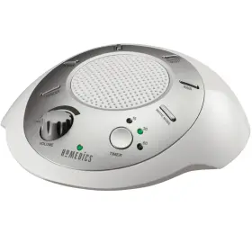 Ss-2000-wmt Homedics Sound Spa White Noise Machine 6 Nature Sounds Sleep Therapy Portable