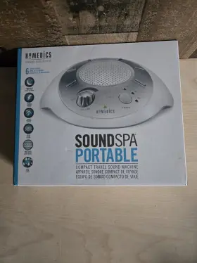 Ss-2000n-amz Homedics Portable Sound Machine By 6 Nature Sounds. Relaxing Sounds On The Go