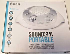 Homedics Sws-2000m Sound Spa Portable White Noise Machine 6 Nature Sounds Sleep Ss-2000m