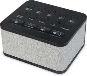 1107b Hongut Sound Machine White Noise 10 Soothing Sounds And Volume Control 3 Timer