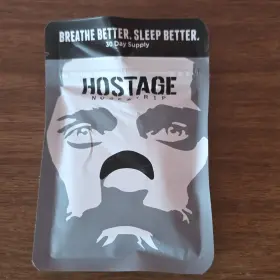 Cb022d Hostage Tape Anti-snoring Wearable Black Flexible Spring Strips 30 Day Supply
