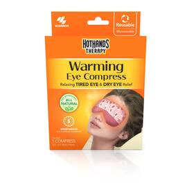 Hothands 667560060556 Eye Compress With Comforting Steam Relieves Tired And Dry Eyes 1 Count