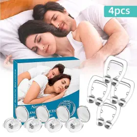 9170197 Htwon Anti Snoring Devices Magnetic Stop For Men Women Nose Clip