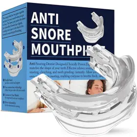 Ed9100551 Htwon Adjustable Snore Stopper Effective Sleeping Aid Teeth Protector Soft Comfortable