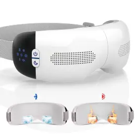 Fe-4601 Hubdic 809091605369 Hubicare Eye Massager With Heat And Builtin Cooling System Smart Blueto