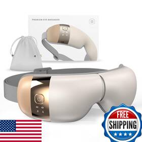 Hubdic B0b3qs1f86 Hubicare Eye Massager With Heat Vibration Music For Strain Dark Circles