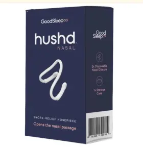 Hushd 781005629709 Nasal Dilator 2-pack Reusable Anti-snoring Breathing Aid