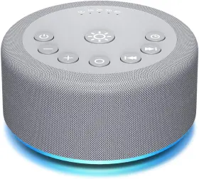 Hushing 445036147115 Sound Machine Night Light White Noise 30 Non Looping Sounds 12 Lights 5