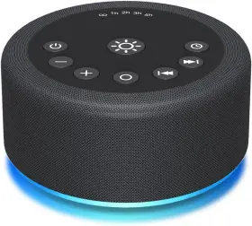 Hushing 744110531121 Sleep Sound Machine White Noise With 30 Non Looping Sounds 12 Night Ligh