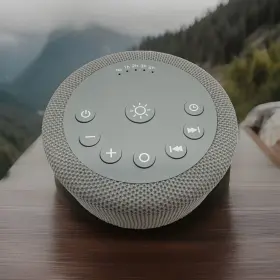 Cwn-r5 Hushing White Noise Machine Model Light Gray La