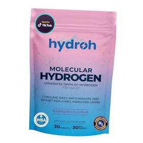 Hydroh Hydroh-t30d Hydrogen Water Tablets Molecular For Drinking Raspberry