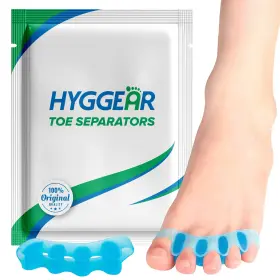 H0003 Hyggear Toe Separators For Women And Men Gel Spacers Hammer Blue