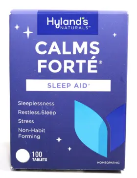Hylands 354973325777 Hyland S Calms Forte Sleep Aid 100 Tabs