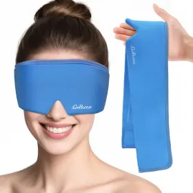 Icoobreeze 788362254995 Cooling Eye Mask For Puffy Eyes Headache And Migraine Relief Gel F