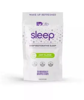 Id Life 810027540379 Sleep Strips Aid For Adults Non-gmo Non-habit Forming Melatonin