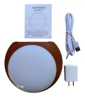 Iwn-x3 Idealsleep Sound Noise Machine - Wood Grain Iwnx3