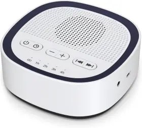 Ieasy 744759108876 Sleep White Noise Sound Machines With 30 Soothing Sounds 3.5 Mm Headphone Jack
