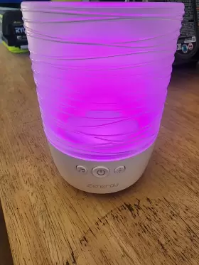 Izbt110 Ihome Zenergy Meditative Light Sound Therapy Candle White Noise Bluetooth