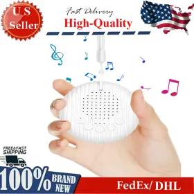 Imountek 717971904656 Portable Noise Sound Machine For Baby With 10 Soothing Sounds Volume Control Timer