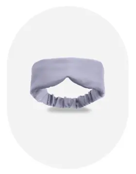 If240930 Infinity Travel Bamboo Sleep Mask - Purple