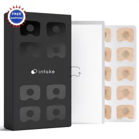 Intake 850013296170 Breathing Refill Tabs 90 Count Magnetic Nasal Strips Snoring Solution