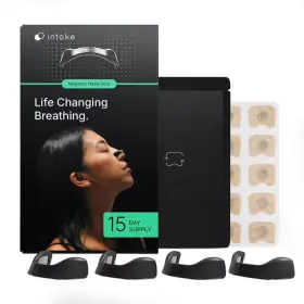 Amz-sk-30b Intake Breathing Nasal Strips Starter Kit 15 Count Black Anti-snoring Slep Aid Amz-sk-30b Intake Breathing Nasal Strips Starter Kit 15 Count Black Anti-snoring Slep Aid
