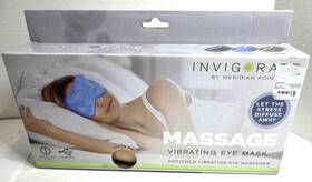Invigorate 754814033630 Sleeping Eye Mask - Vibrating Hot/cold Beige Nib