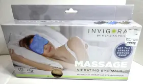 Invigorate 754814033630 Sleeping Eye Mask - Vibrating Hot/cold Beige Nib