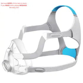 Itall 725576940344 Improved Replacement Cushion Set L For Airfit F20 With Large Transparent