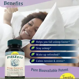 Iwsleep60 Iwalu Melatonina Y Adapt Genos F Rmula Ideal Para Sue O Profundo Noches Reparadoras
