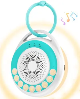 Gm-03 Jack & Rose Portable Sound Machine Baby Travel White Noise Blue