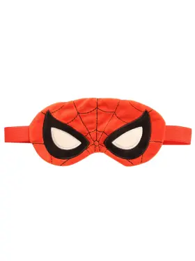 Vm700355l.wr Jacmel Jewelry Marvel Spider-man Soft And Comfy Plush Sleeping Mask Restful Sleep