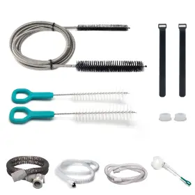 Jakia 791537439912 Cpap Tube Hose Cleaning Brush Kit 7 Ft Strong Flexible Spring Body With