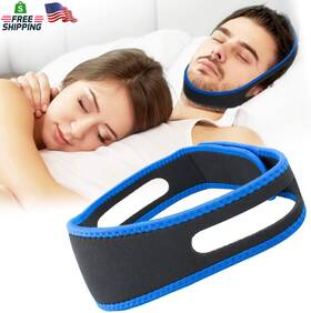 Jianhuihui 726084071100 Anti Snoring Chin Strap Solution Devices Effective Stop Sno