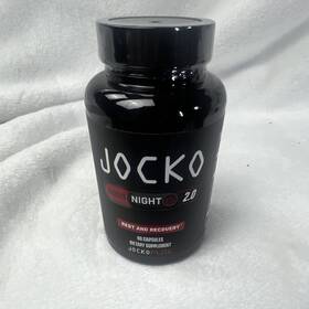 Jocko Fuel R/2/091124/6007 Good Night 2.0 Sleep Aid Capsules Vitamin B6 Zinc Valerian 90 Count