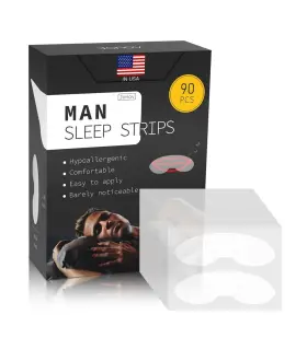 X003tee6pz Jonov Men S Sleep Strips -snore Less - Improves 90 Pcs