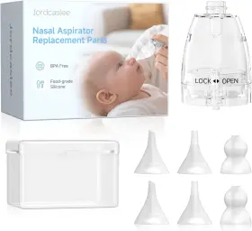 Jordcaslee 705353427329 Nasal Aspirator Replacement Parts Compatible With Grownsy X-bosak Nose Sucker