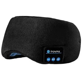 Mask-01 Joseche Sleep Headphones Bluetooth Eye Mask Wireless 5.2 Black