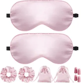 Jroyjoy 744110370904 Silk Sleep Mask For Women - 100% Blackout Super Soft Eye Side Sleepers