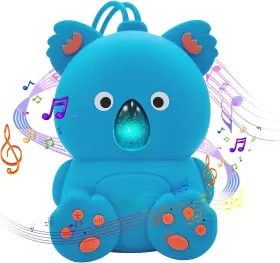 J923 Junificent Baby White Noise Sound Machines With Wireless Speaker Portable Blue