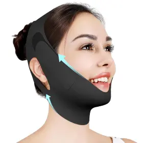 Juskaa 711181530490 Chin Strap For Sleeping Adjustable Jaw Jawline Shaper V Line