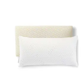 Juvea 859726001897 Essential Low-profile Natural Talalay Latex Pillows With Cot