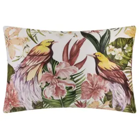 Jw-raiforest1 Jwh Phenix Flower Throw Pillow Cover Decorative Velvet Rainforest Cushion Cov