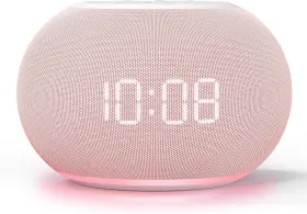 R3l-c Kerchan Technology Group Limited Reacher Auto Dimmable Sound Machine Alarm Clock With Night Lights 20 Soothing