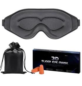 Kichens 797424681051 Sleep For Light Blocking Adjustable 3d Sleeping Eye Lash Extensions Con