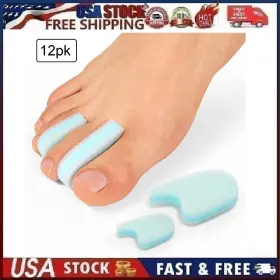 Kimihome 768564472908 12 Packs Foam Toe Separator Relieve The Pain Caused By Bunions
