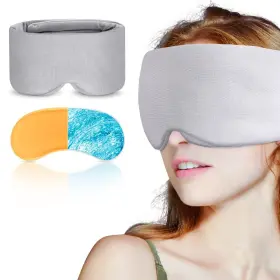 Kingpavonini 750439903334 Sleep For Women Men With Cooling/heated Pad Dry Puffy Eyes 100% Handmade