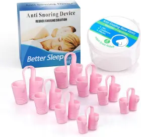 Kinomiya 445040258227 8pcs Anti Snoring Nose Vents For Breathing And Sleep Aid